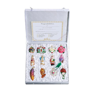 Brides Collection Ornament Gift Box, Set Of 12