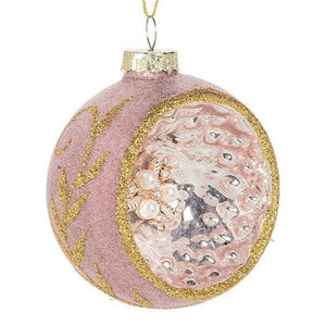 Pink And Gold Reflector Ball
