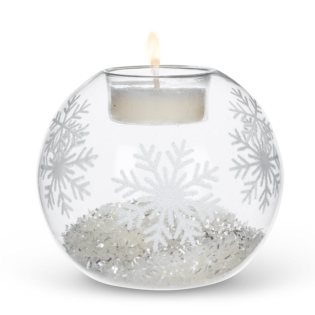 Snowflake Tealight Candle Holder