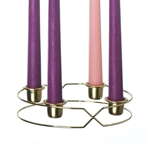 Advent Candle Ring With Candles