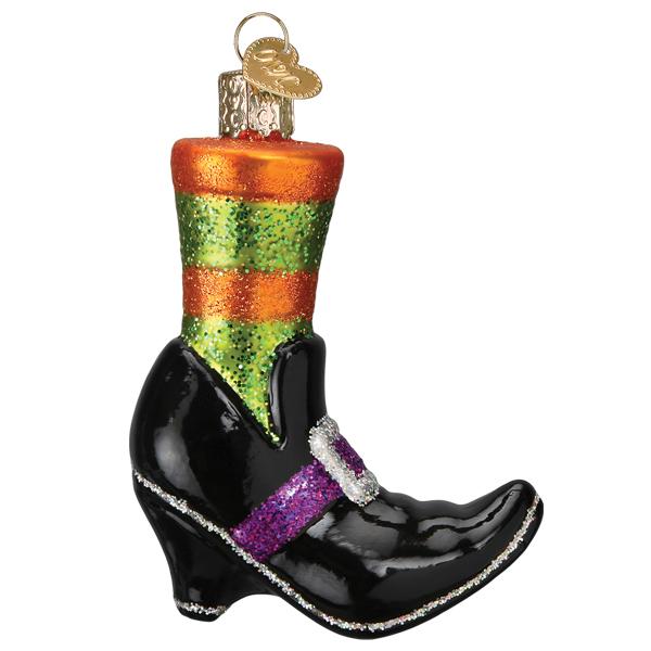 Witch's Shoe Ornament