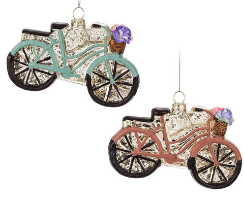 Assorted Bicycle Ornament, INDIVIDUALLY SOLD
