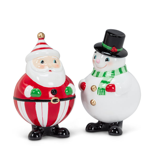 Assorted Santa And Snowman Figurine, INDIVIDUALLY SOLD
