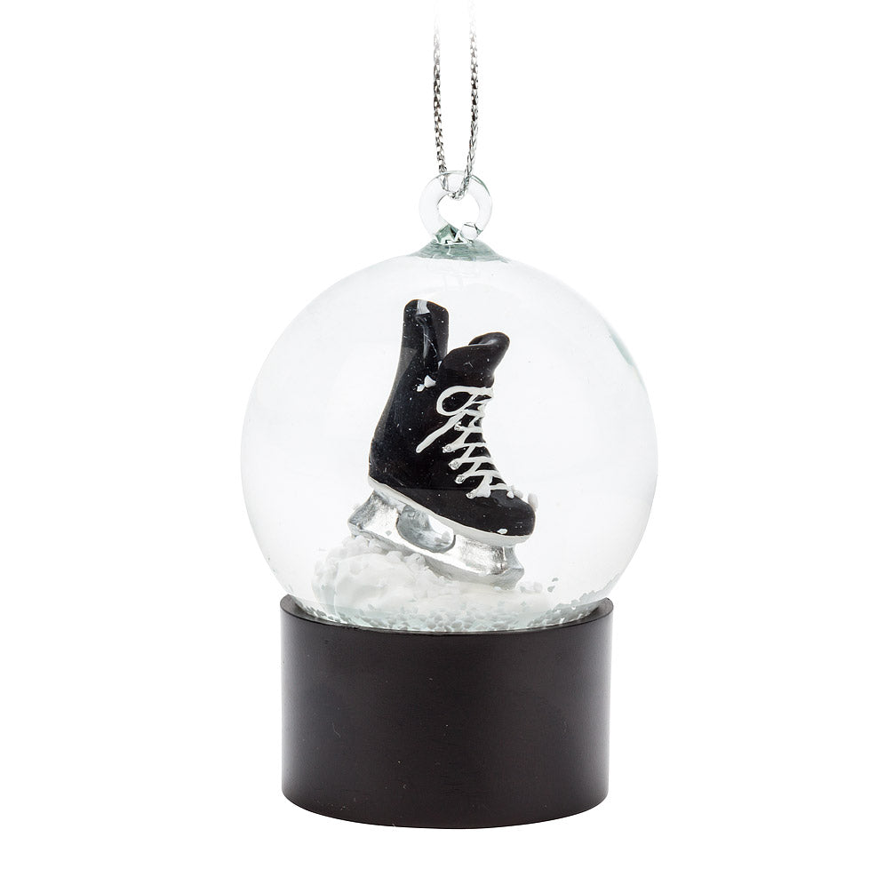 Mini Hockey Skate Snowglobe Ornament