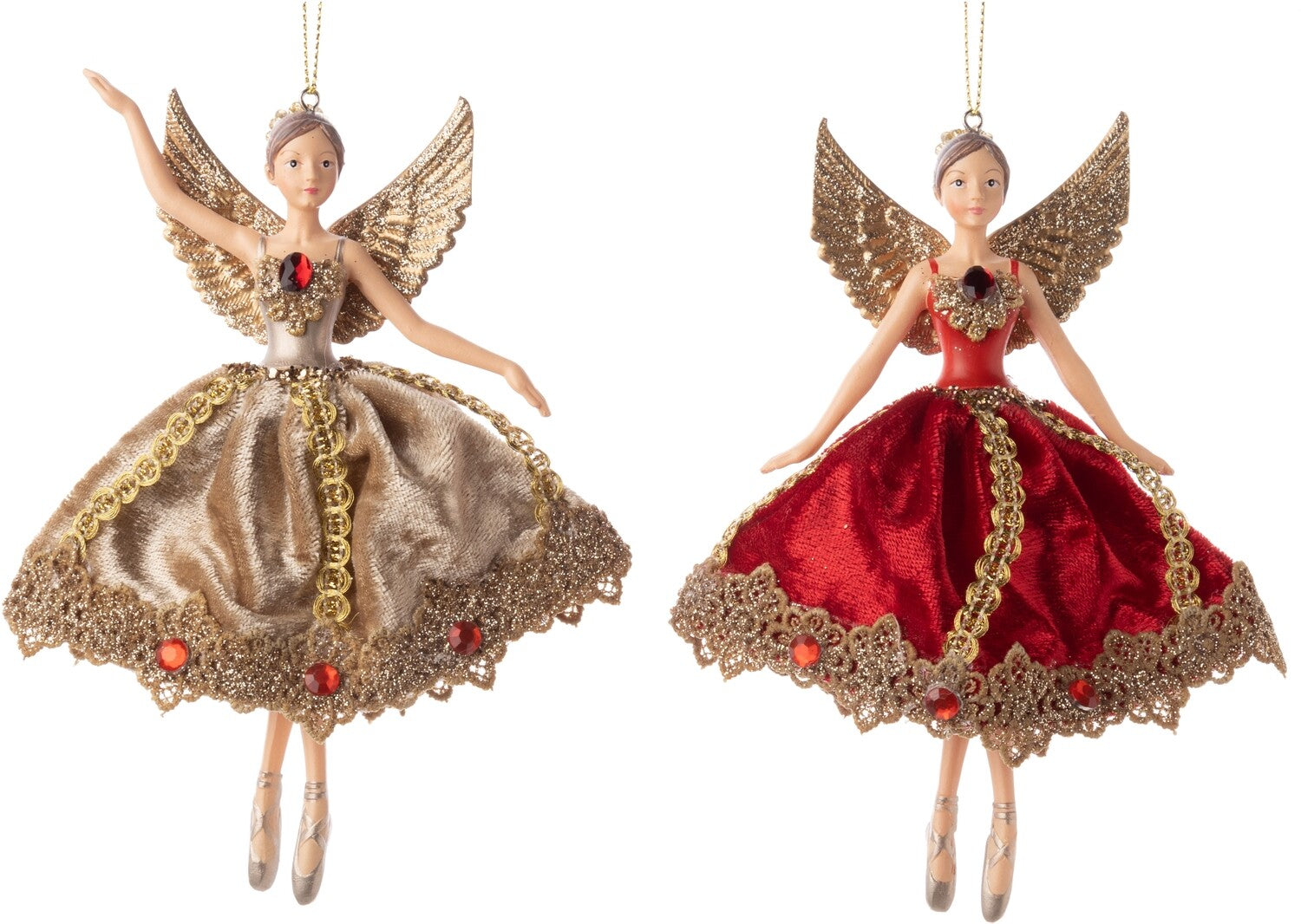 Assorted Fairy Ballerina Ornament, INDIVIDUALLY SOLD