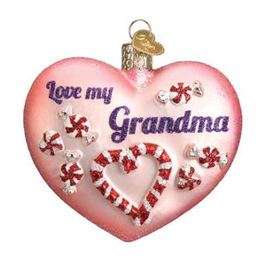 Grandma's Heart Ornament
