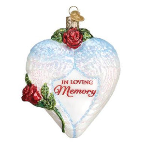 In Memoriam Heart Ornament
