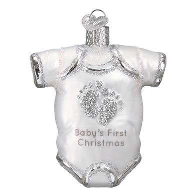 Baby's 1st Christmas Onesie Ornament: Gender Neutral