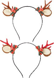 Assorted Reindeer Antler Headband, INDIVIDUALLY SOLD