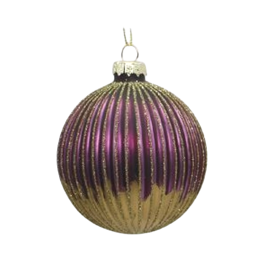 Purple And Gold Ball