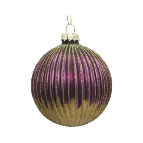 Purple And Gold Ball