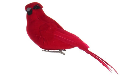 Cardinal Clip On Ornament
