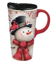 Snowman Travel Mug