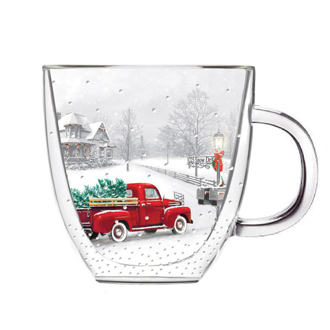 Red Pickup Truck Mug