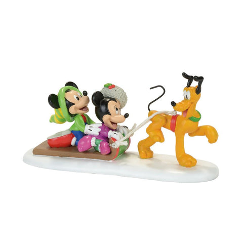 Mickey Mouse's Christmas Village: Pluto's Toboggan Ride