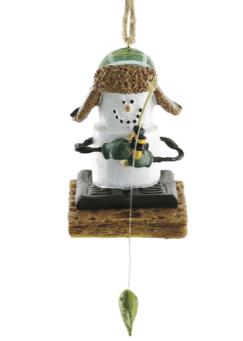 S'mores Ice Fisher Ornament