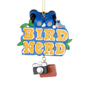 Bird Nerd Ornament