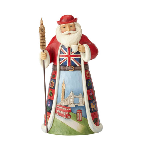 British Santa Figurine