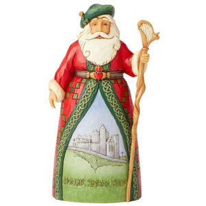 Irish Santa Figurine