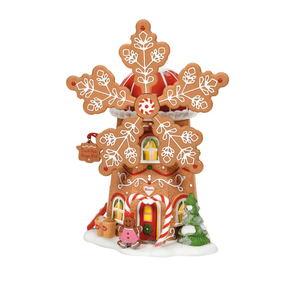 North Pole Village: Gingerbread Cookie Mill