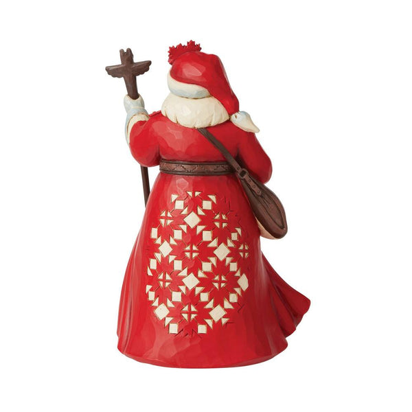 Canadian Santa Figurine