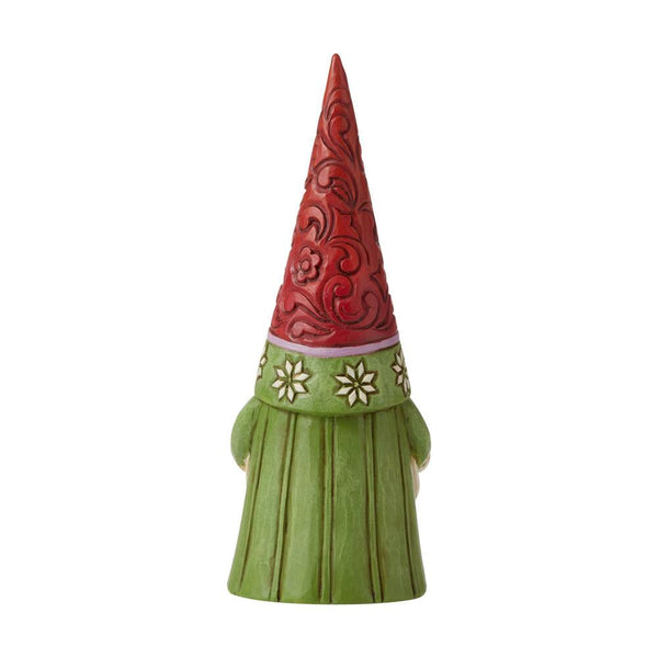 Christmas Gnome With Ornaments Figurine