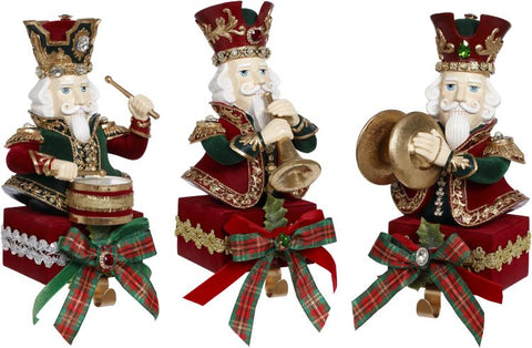 Assorted Nutcracker Stocking Holder, INDIVIDUALLY SOLD