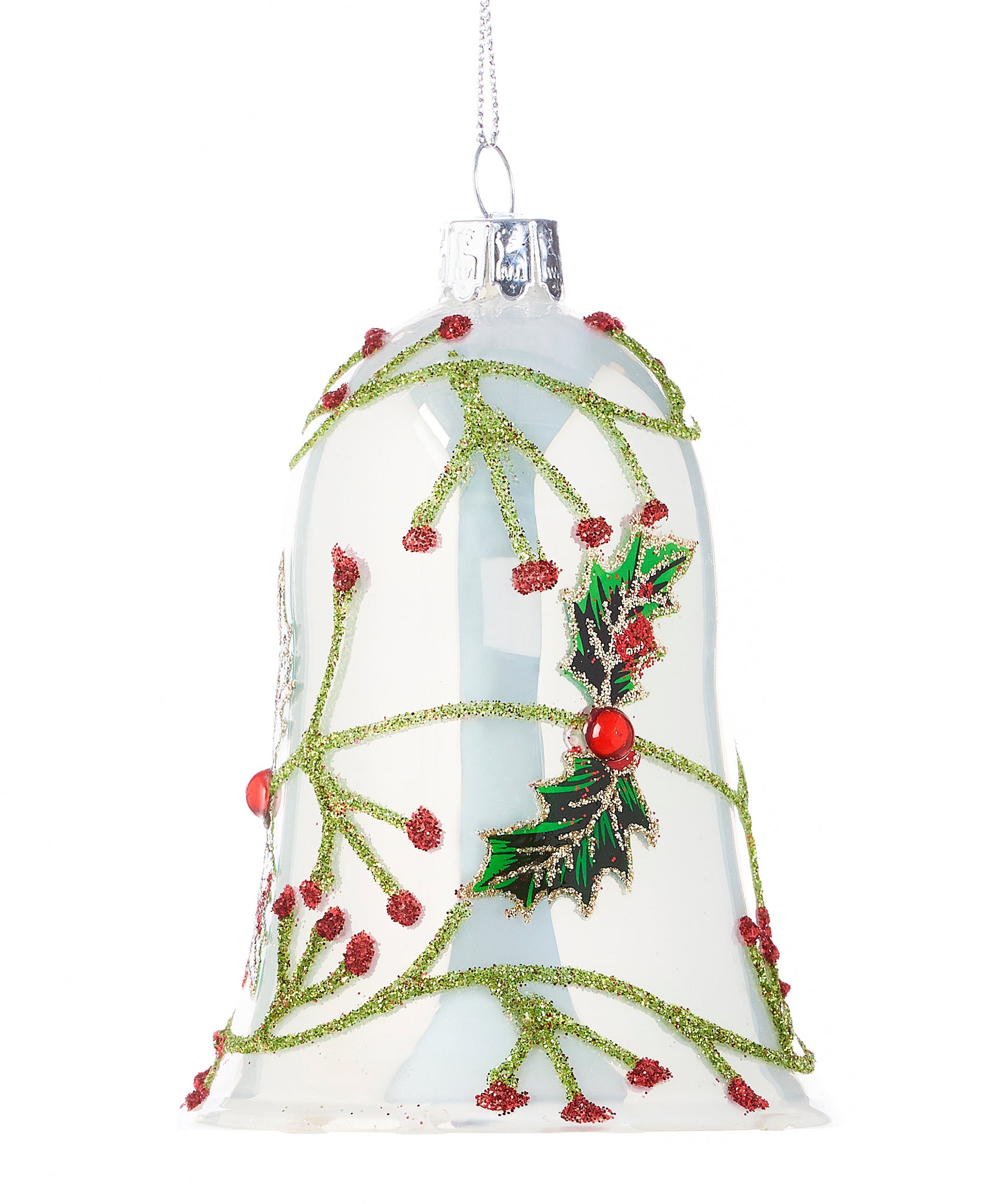 Holly Bell Ornament