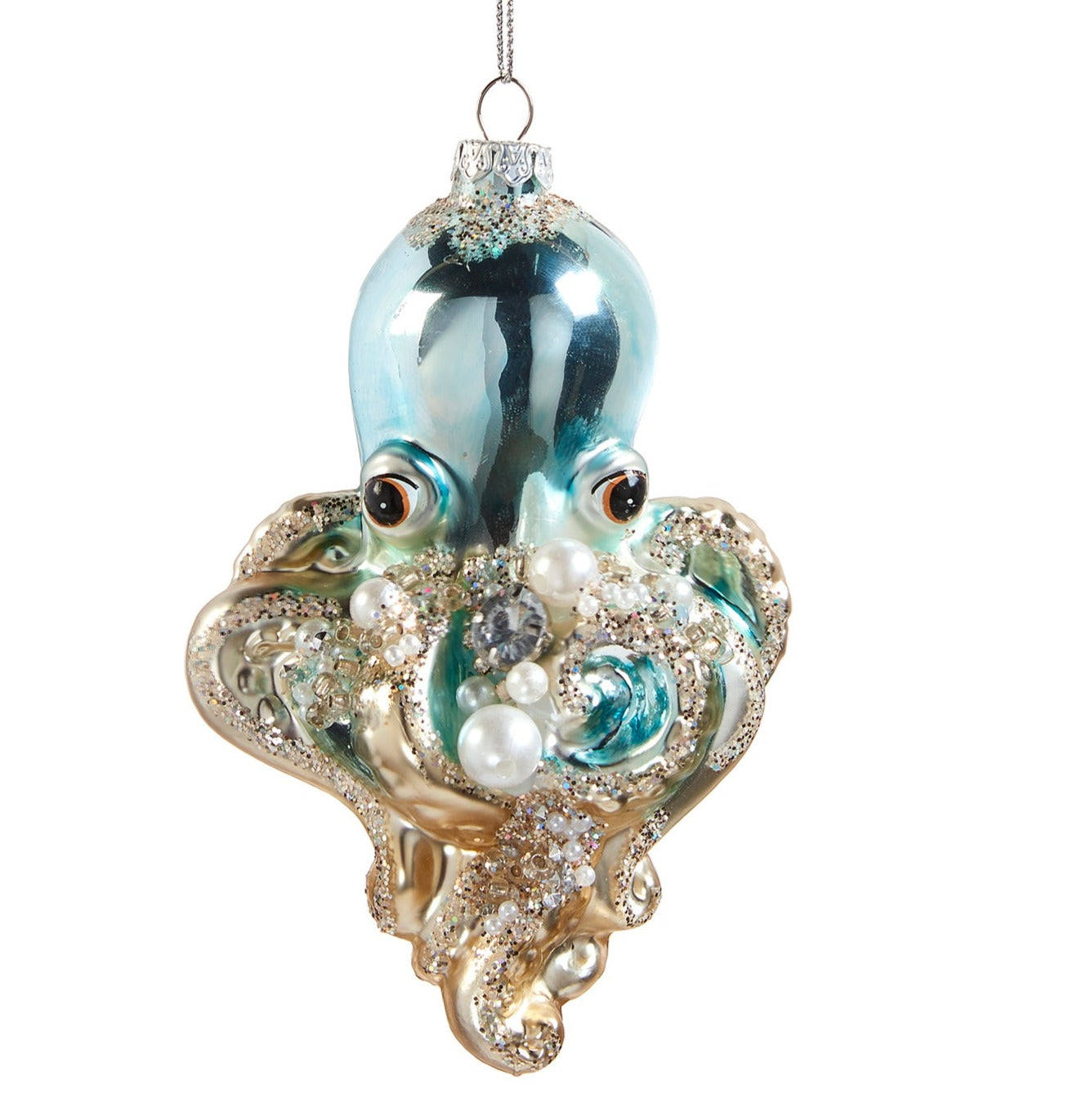 Jeweled Octopus Ornament