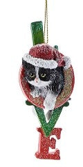 Love Cat Ornament