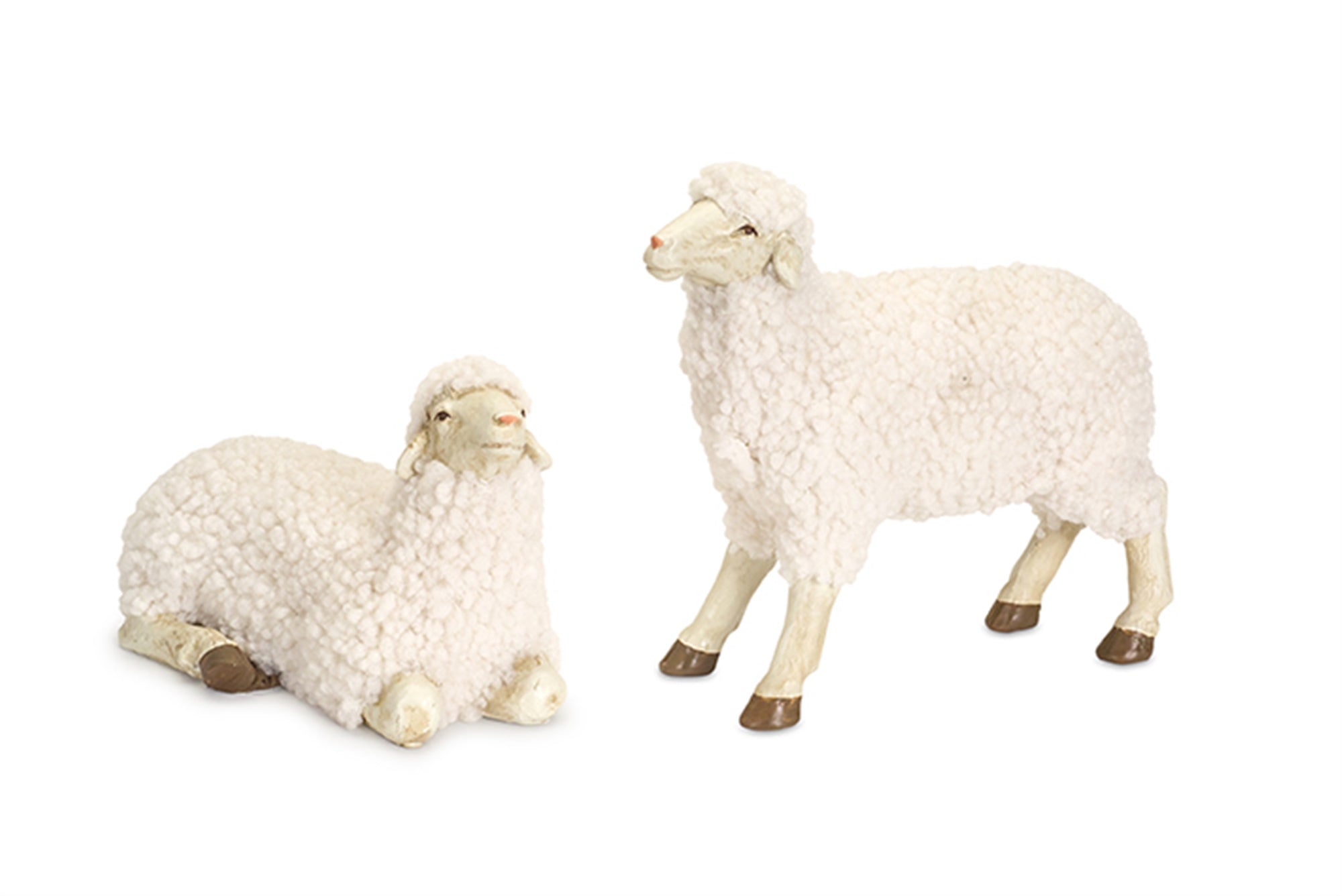 Assorted 7.5" Large Sheep Figurine, INDIVIDUALLY SOLD