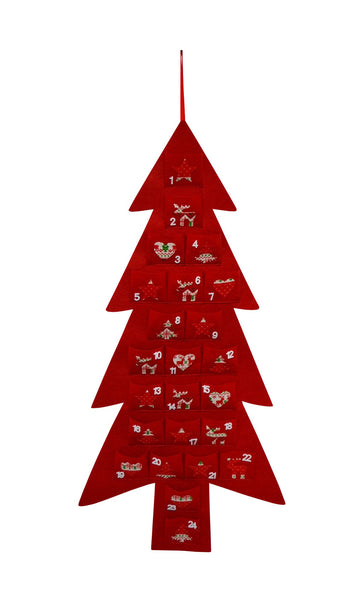 Red Tree Advent Calendar Countdown