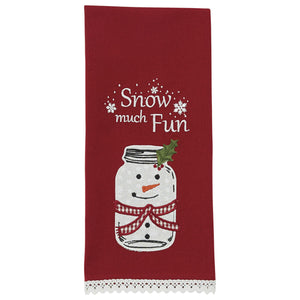 Snow Much Fun Tea Towel
