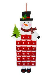 Snowman Advent Calendar Countdown