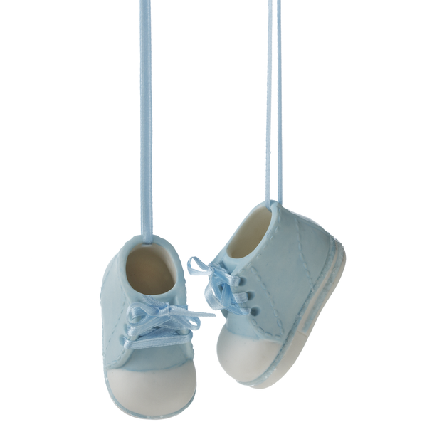 Baby's First Boy Booties Ornament
