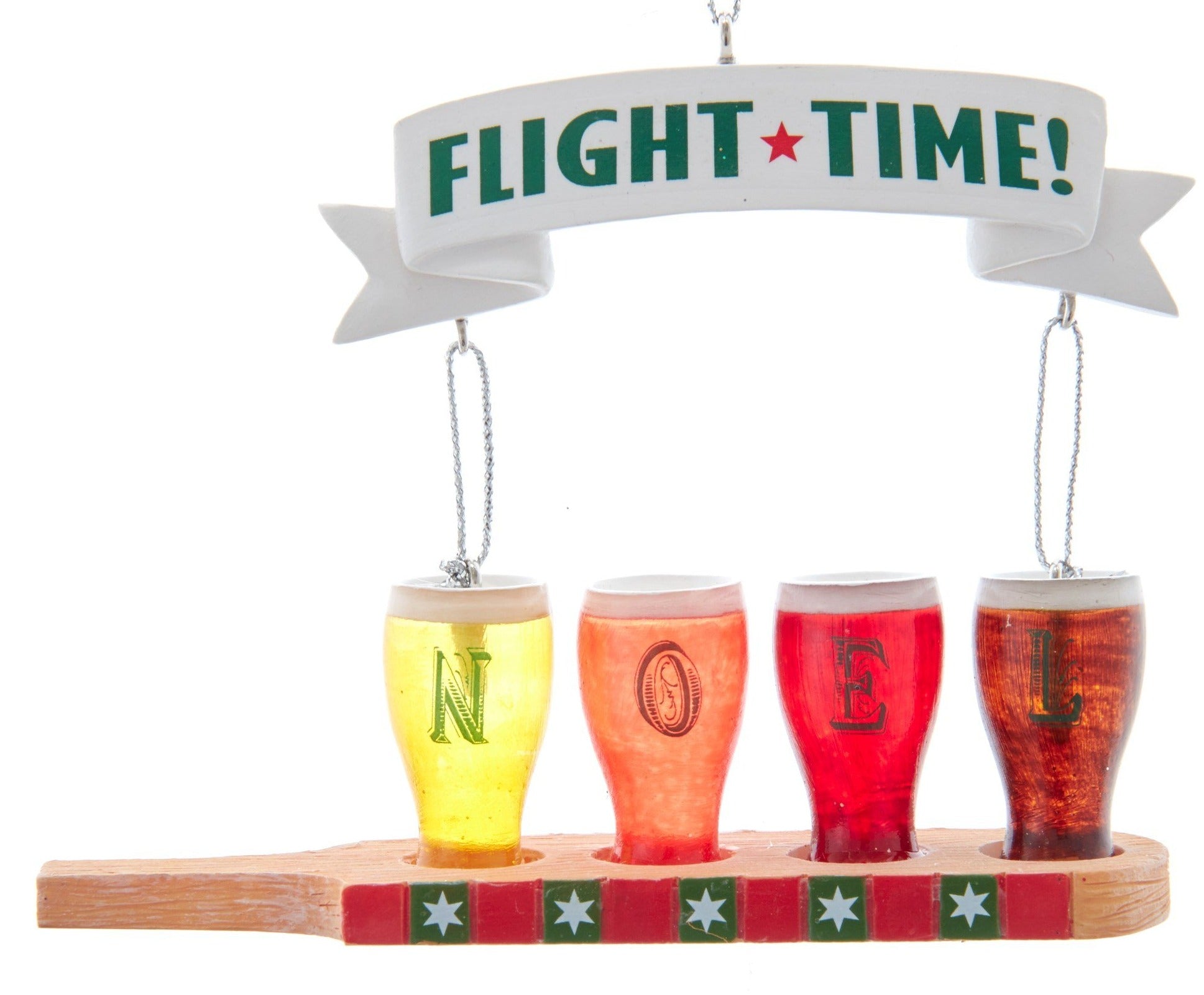 Flight Time Beer Ornament