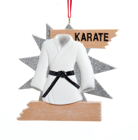 Karate Ornament
