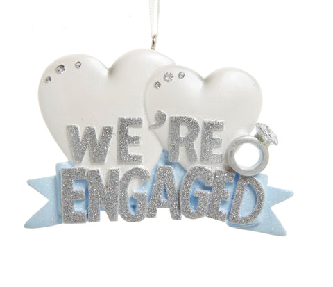 We're Engaged Ornament