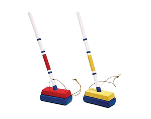 Assorted Curling Broom Ornament, INDIVIDUALLY SOLD