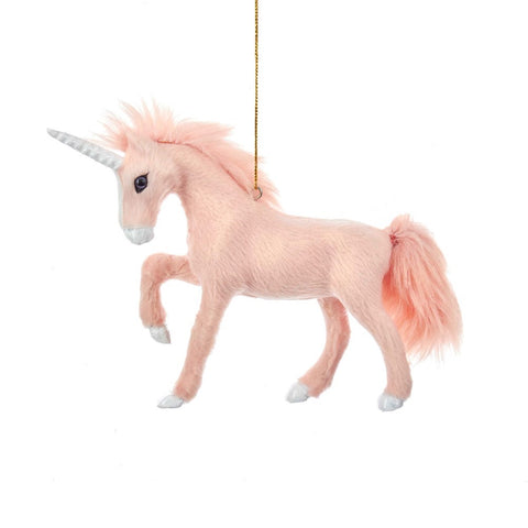 Furry Unicorn Ornament
