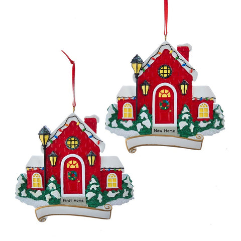 Assorted New Home And First Home Ornament, INDIVIDUALLY SOLD