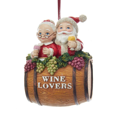 Wine Lovers Ornament