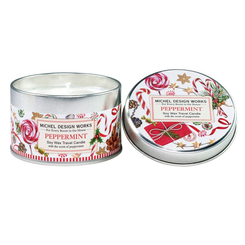 Michel Design Works Travel Candle: Peppermint