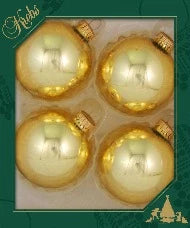 Glass Ball Boxed, Set Of 4 - Tiffany