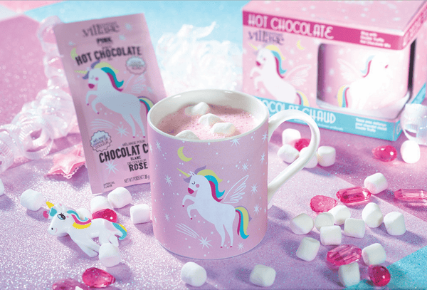 Unicorn Hot Chocolate Mug Set