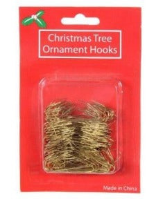Gold Ornament Hooks Set Of 200