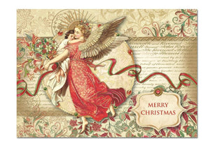 Angel Christmas Cards Box Of 12