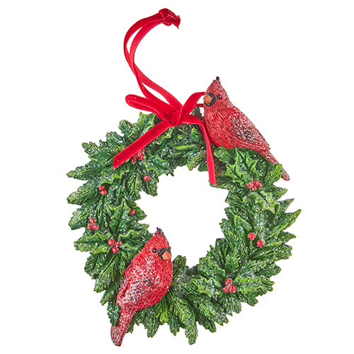 Cardinal Wreath Ornament