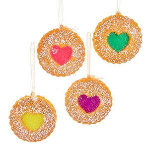 Assorted Linzer Cookie Ornament, INDIVIDUALLY SOLD