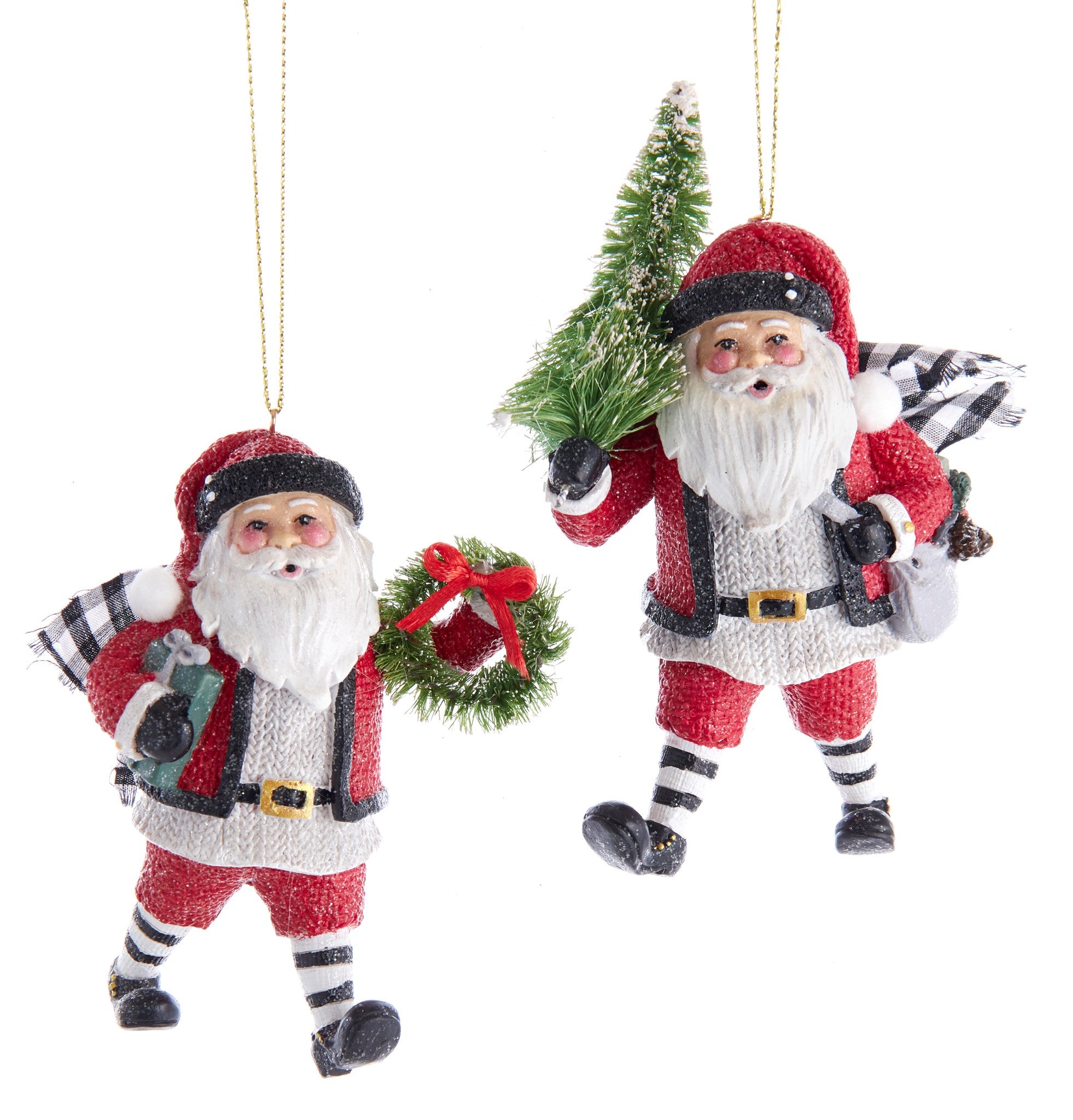 Assorted Santa Ornaments, INDIVIDUALLY SOLD